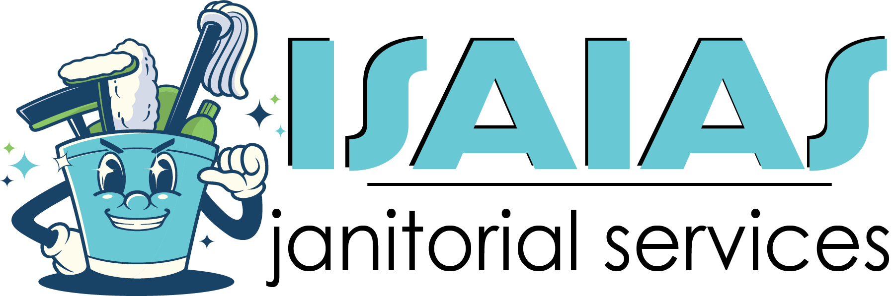 Isaias Janitorial Services Logo